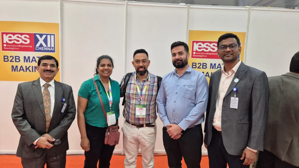 Conexiones B2B en el espacio de B2B Matchmaking de la IESS XII, Chennai