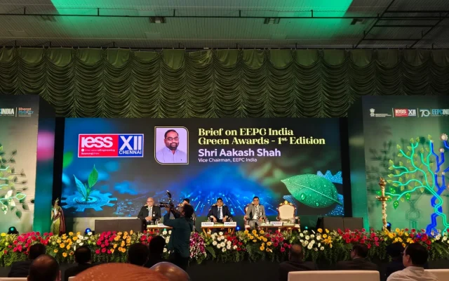Visita a la feria IESS XII en Chennai, India