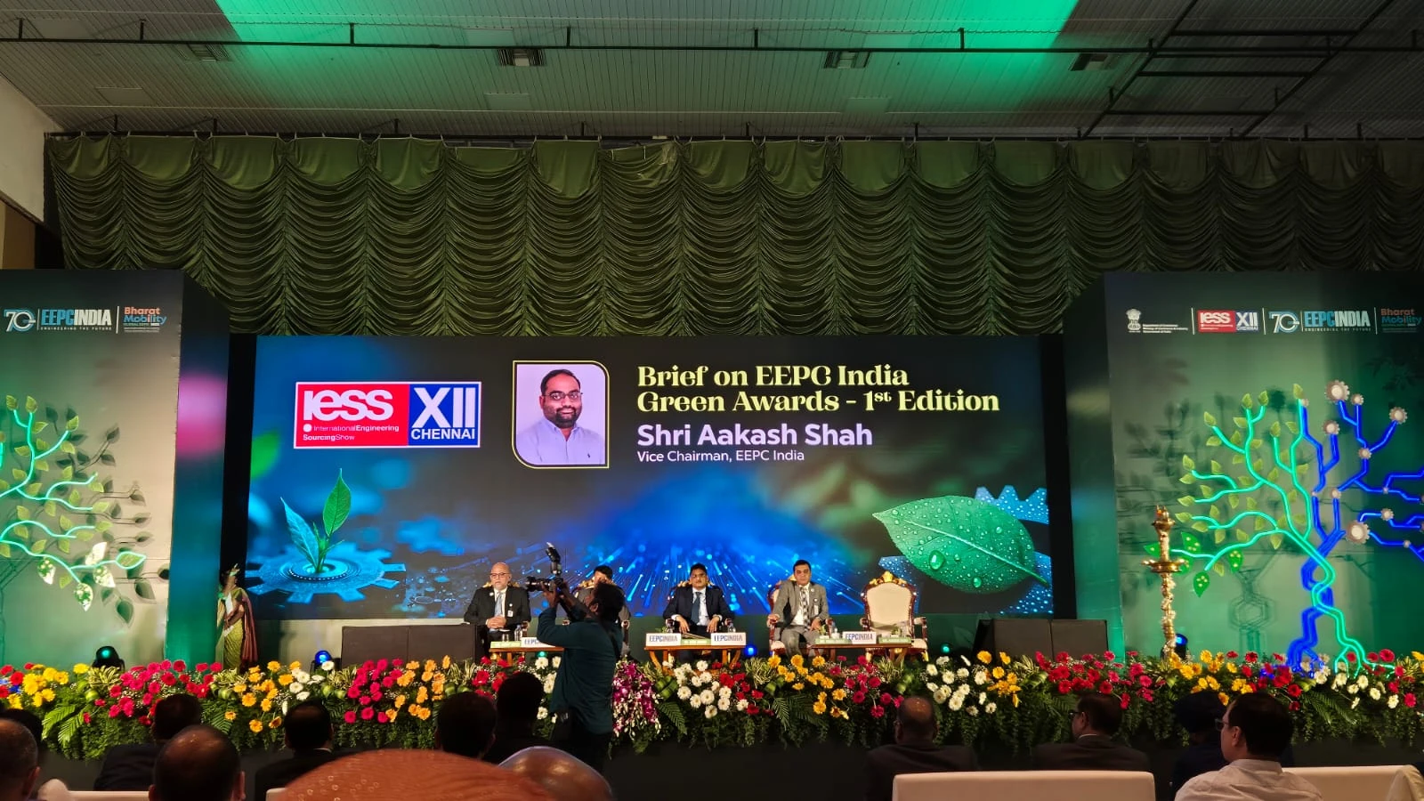 Presentación de los EEPC India Green Awards en la IESS XII, Chennai