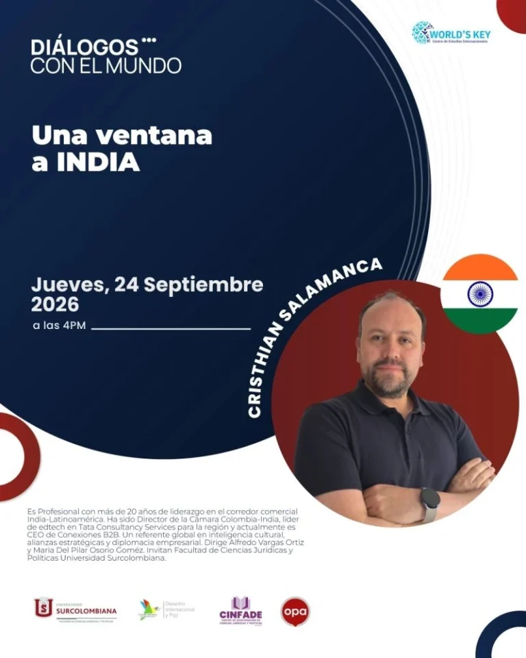 «Diálogos con el Mundo: Una ventana a India», con la Universidad Surcolombiana