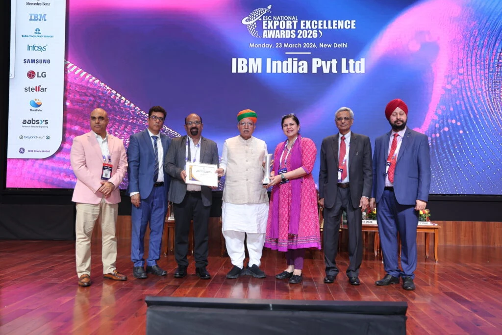 ESC National Export Excellence Awards 2026 – Indiasoft 2026, Nueva Delhi